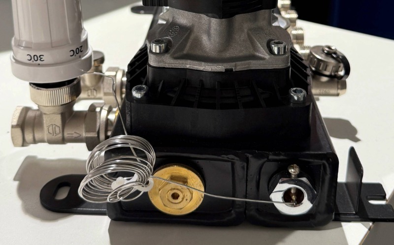 LTV inregel ventiel ROBOT Vloerverwarming