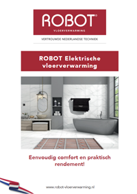 Brochure elektrische vloerverwarming - ROBOT Vloerverwarming
