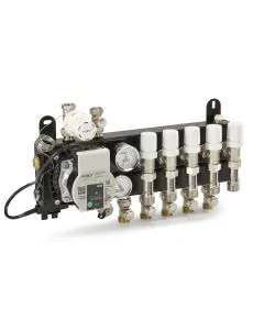 ROBOT Optimum Flow Pro verdeler 2-groeps Wilo Para met Wilo Para, aansl. 1/2