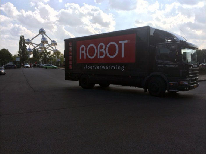 Robot gaat internationaal  