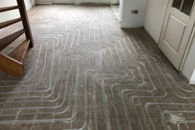 Robot op stage bij Comfortfloors